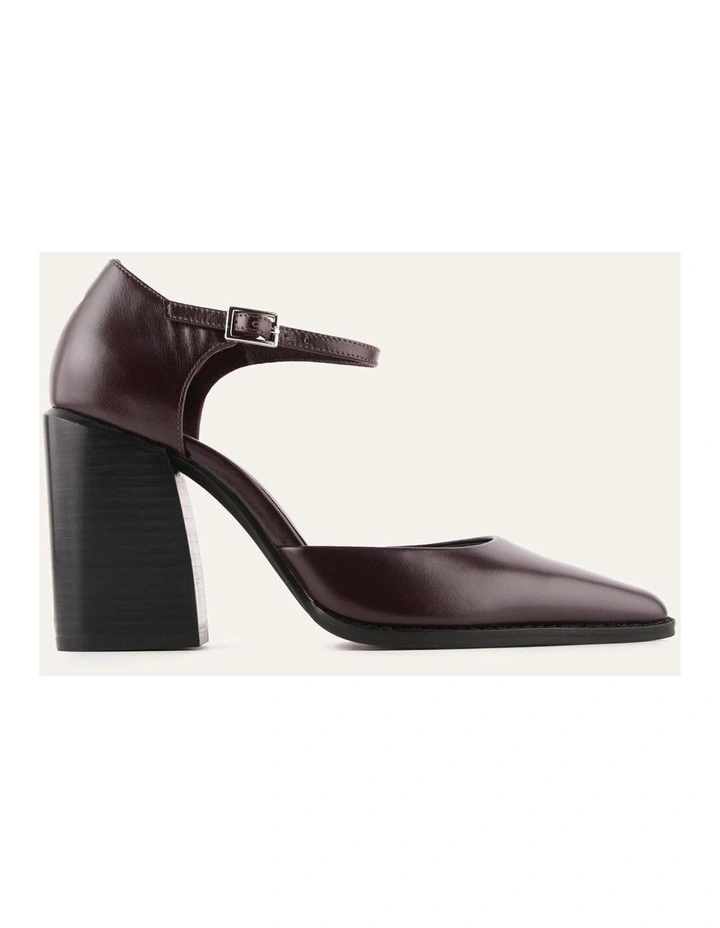 Cooper High Heels Merlot Leather image 1