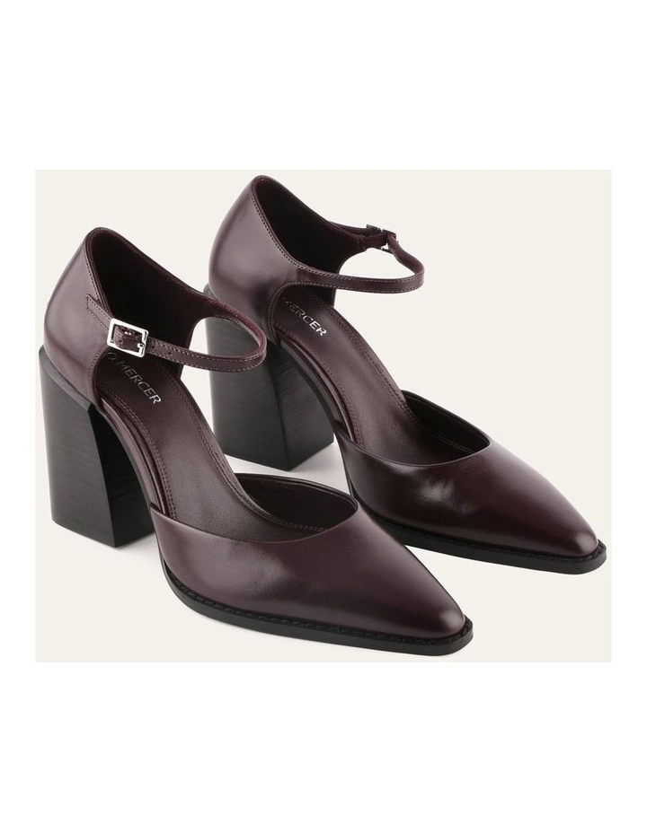 Cooper High Heels Merlot Leather image 3