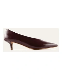 Rusk Low Heels Merlot Leather