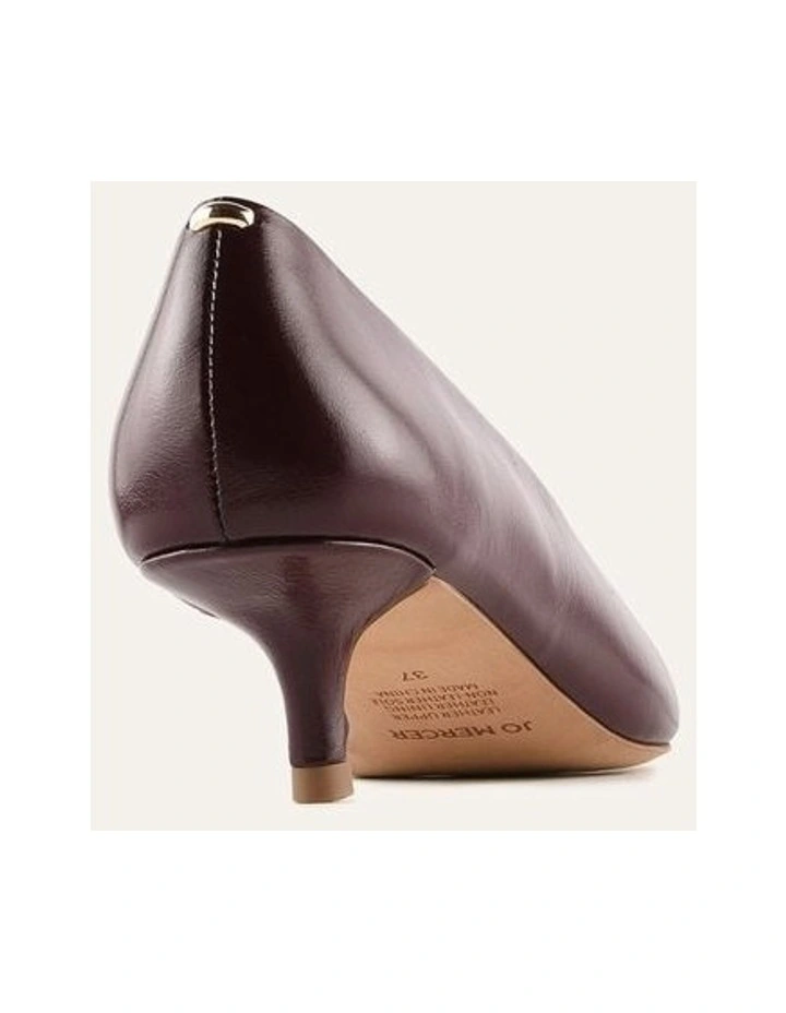 Rusk Low Heels Merlot Leather image 4