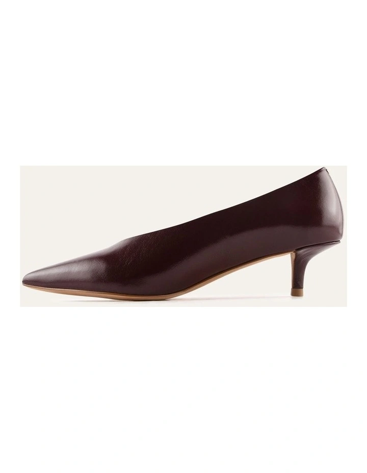 Rusk Low Heels Merlot Leather image 5