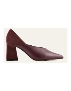 Hugo Mid Heels Merlot Multi