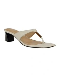 Yaiza Heels in White