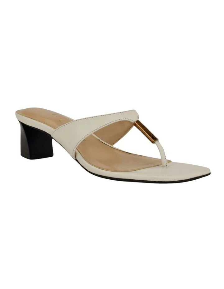 Yaiza Heels in White image 1