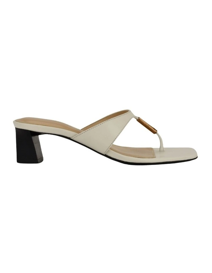 Yaiza Heels in White image 2