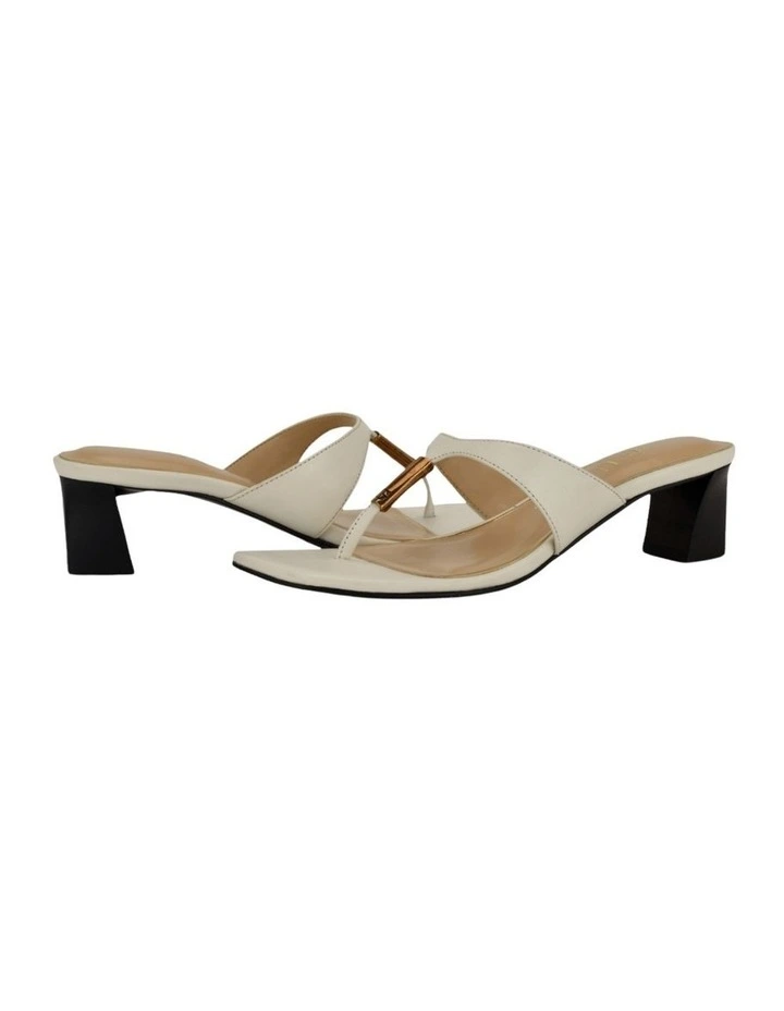 Yaiza Heels in White image 4