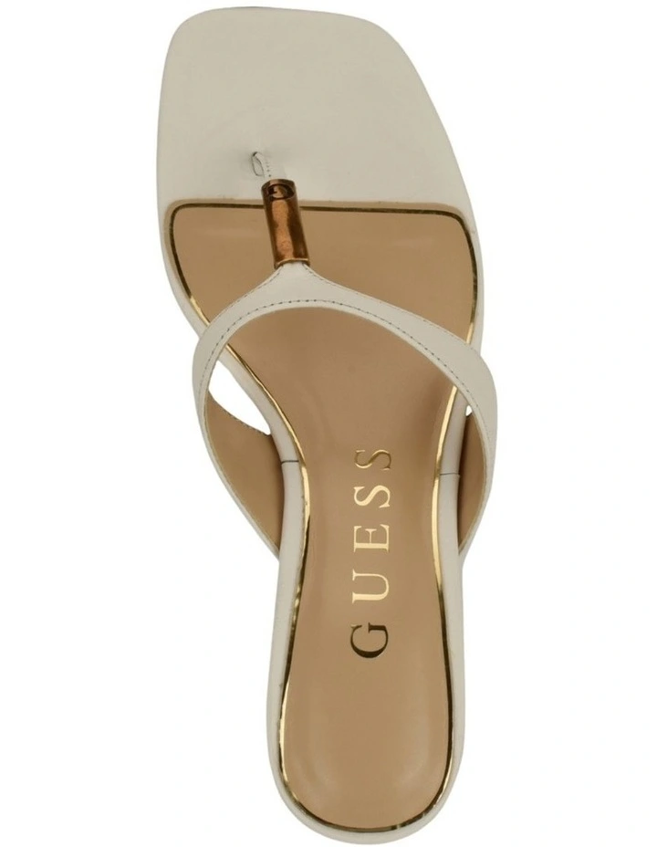 Yaiza Heels in White image 5