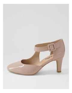 Inori W Taupe Patent Pu Heels
