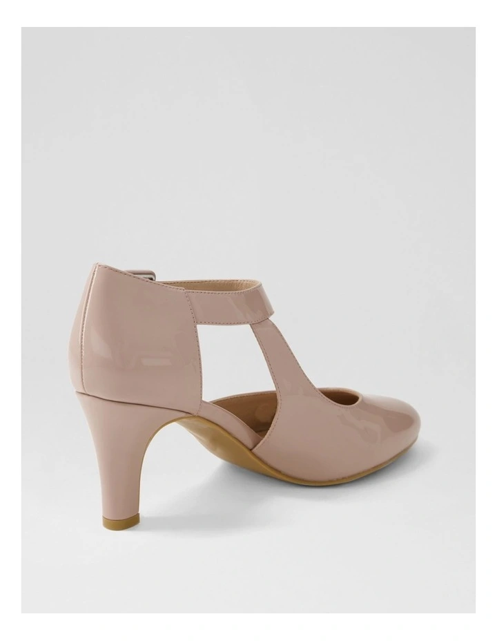 Inori W Taupe Patent Pu Heels image 3