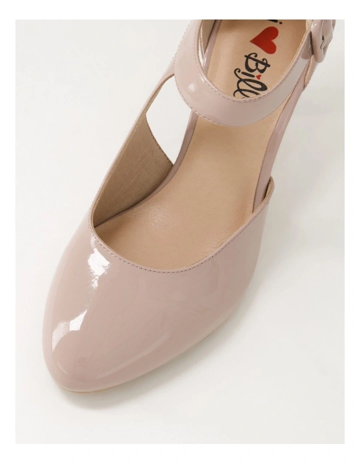Inori W Taupe Patent Pu Heels image 4