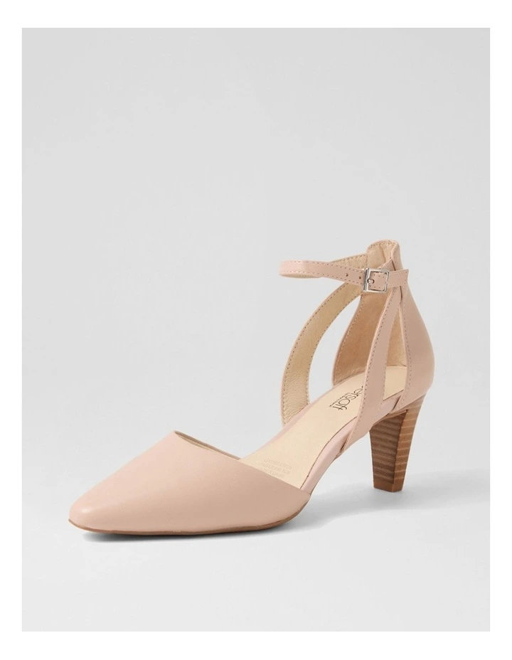 Miriams Nude Leather Heels image 2