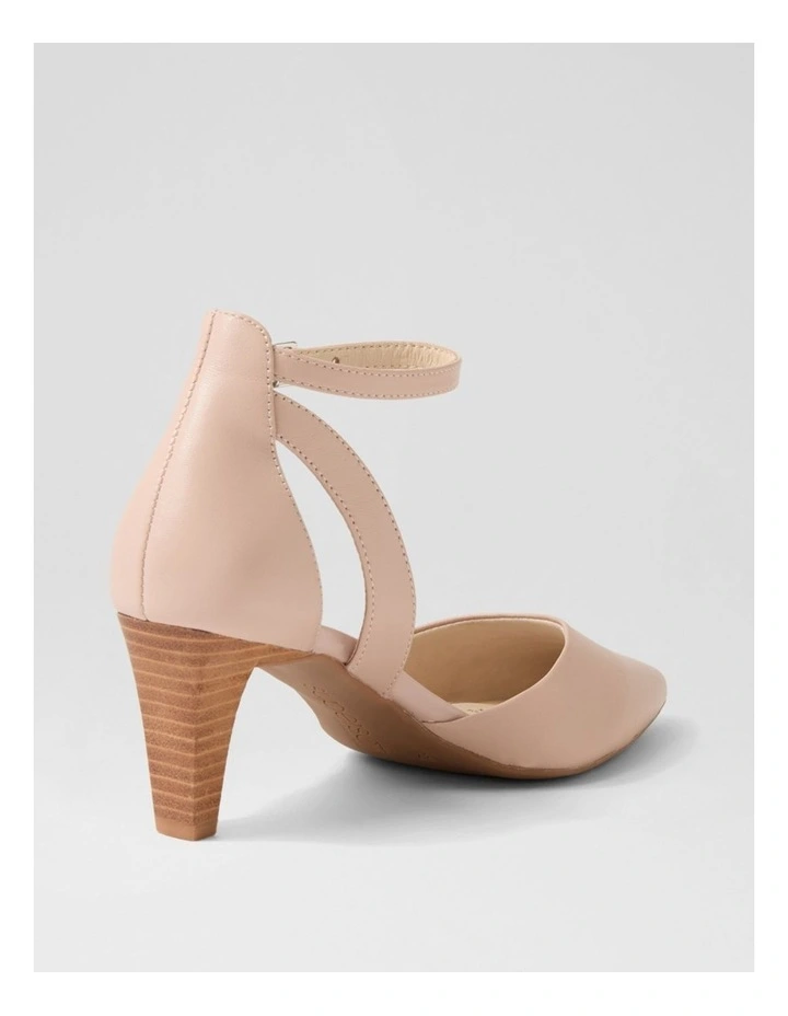 Miriams Nude Leather Heels image 3