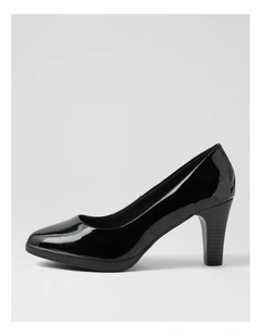 Serina2 Black Patent Leather Heels