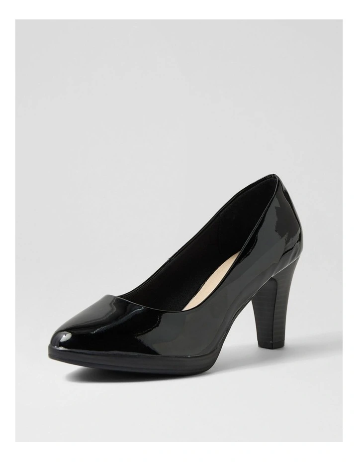 Serina2 Black Patent Leather Heels image 2