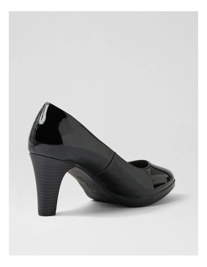 Serina2 Black Patent Leather Heels image 3