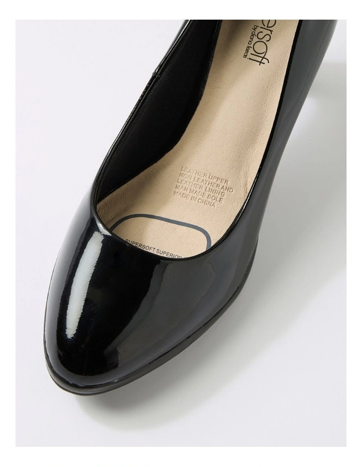 Serina2 Black Patent Leather Heels image 4