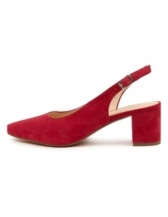 Lucine Red Suede