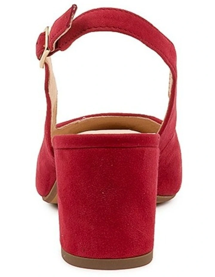 Lucine Red Suede image 3