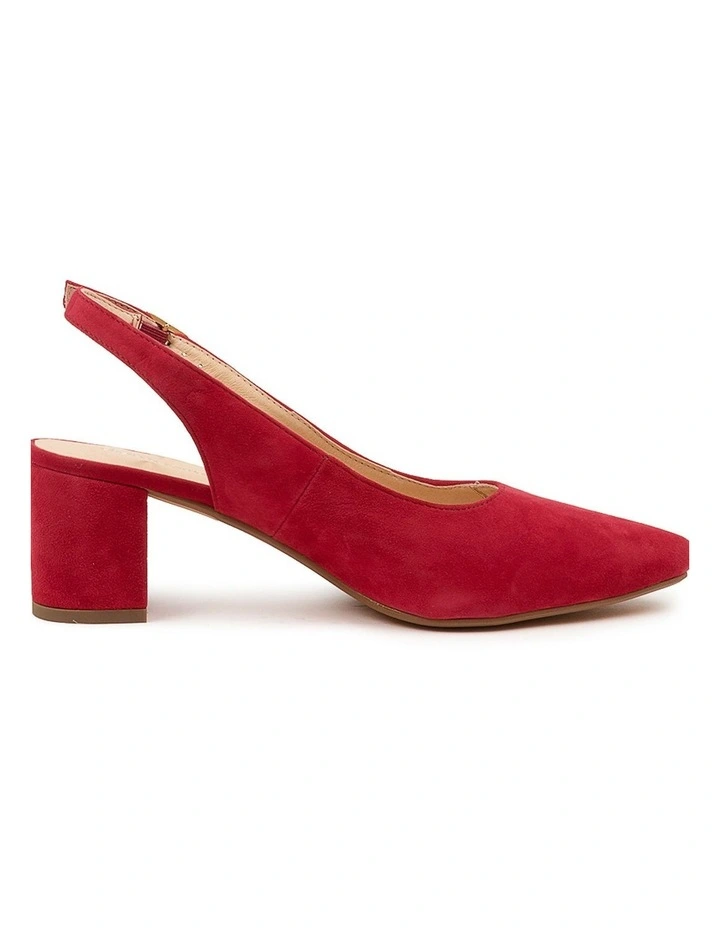 Lucine Red Suede image 4