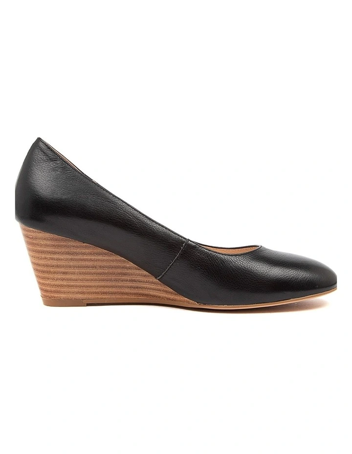 LESPIE BLK-NAT HEEL LTHER image 4