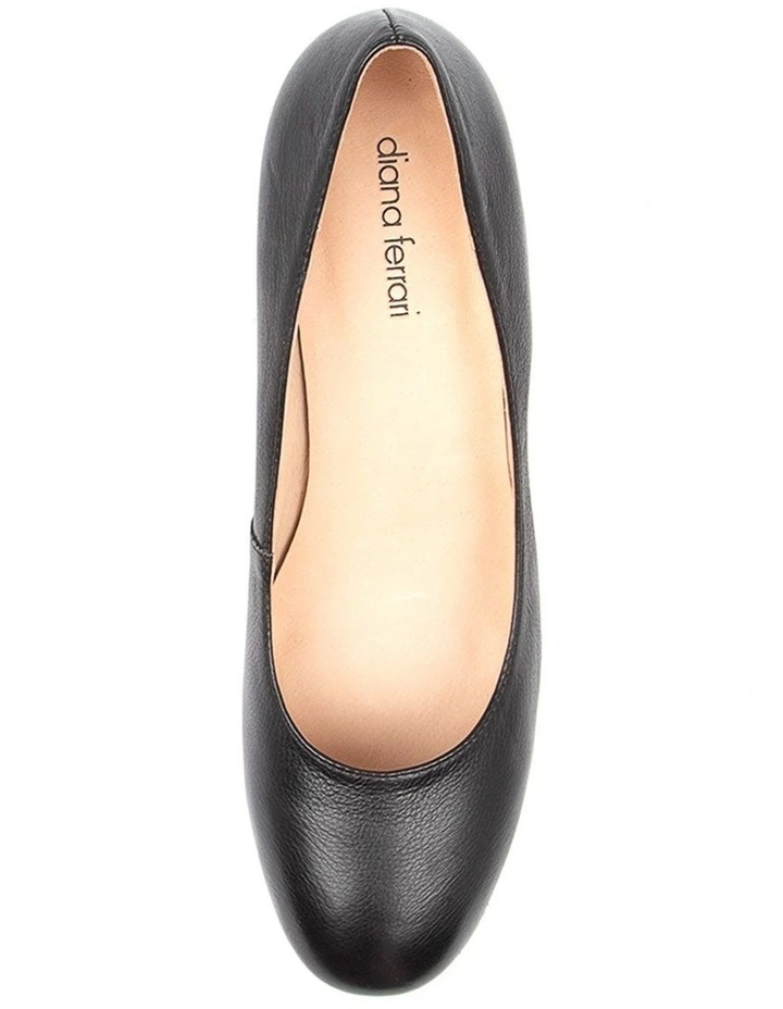 LESPIE BLK-NAT HEEL LTHER image 5