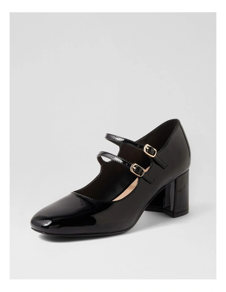 Eiko Black Patent PU Heels image 2