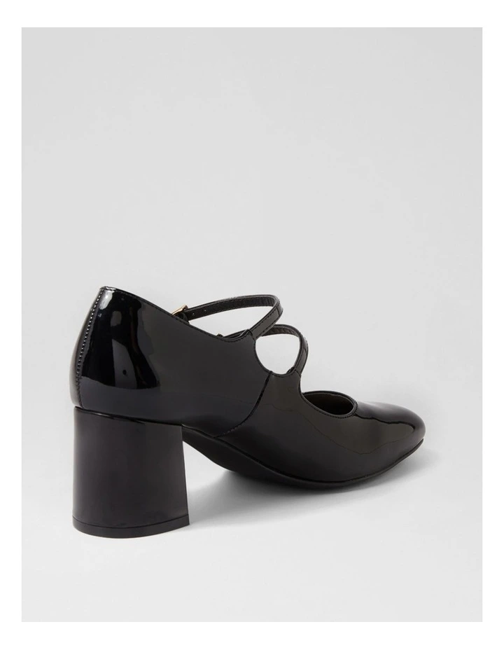 Eiko Black Patent PU Heels image 3