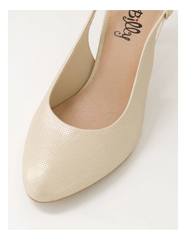 Itsumi W Il Platinum Lizard Heels image 4