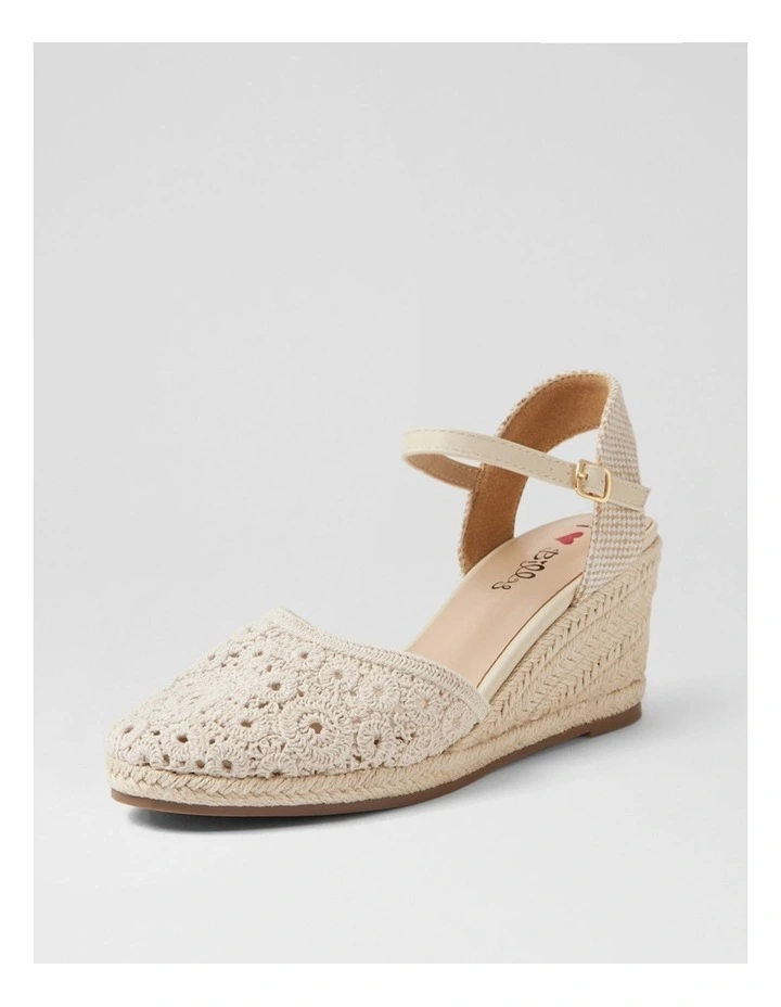Keight Ecru Multi Heels image 2