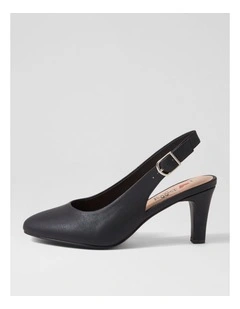 Itsumi W Il Black Lizard Heels