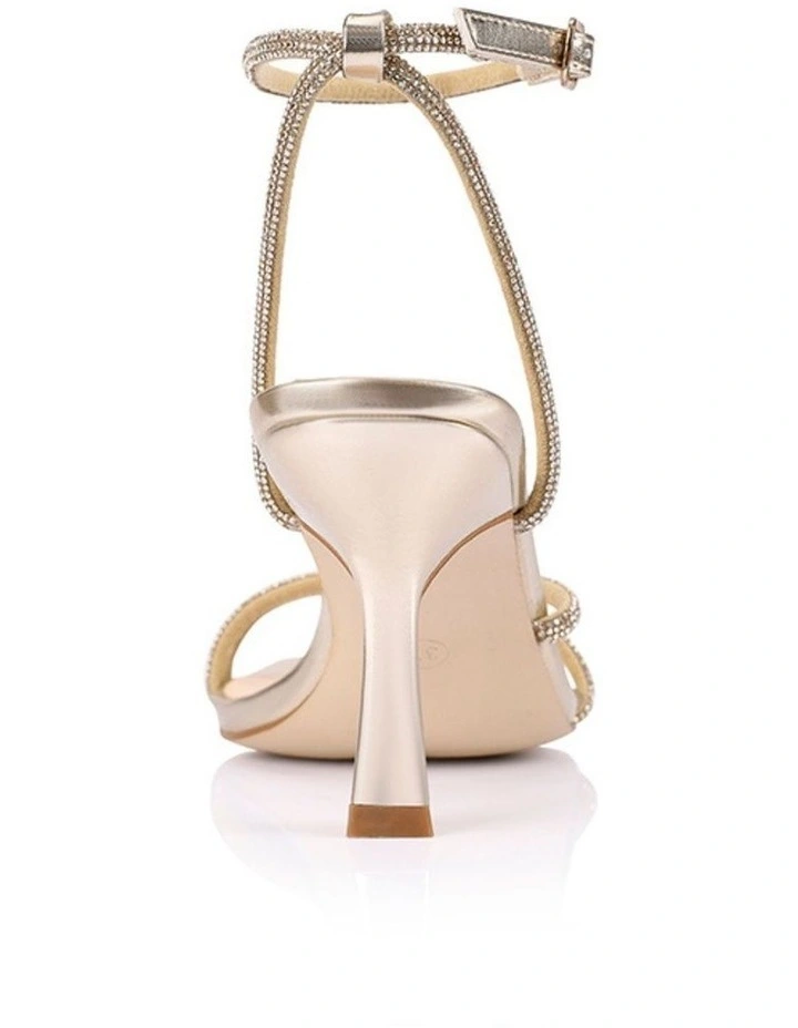 Pepper Strappy Sandals in Champagne image 4