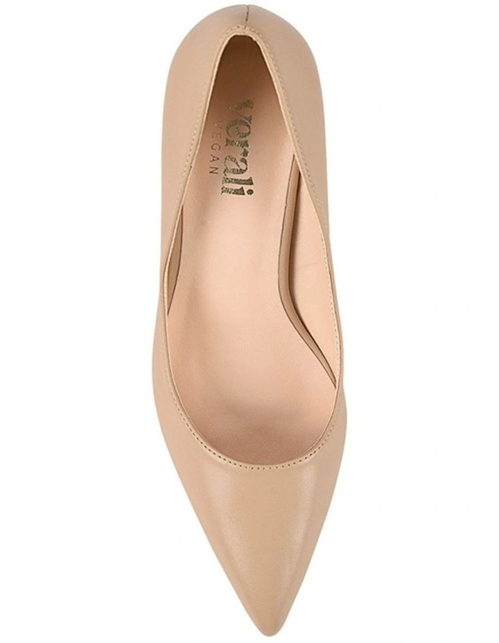 Lewis Stiletto Heel Pumps in Beige image 3