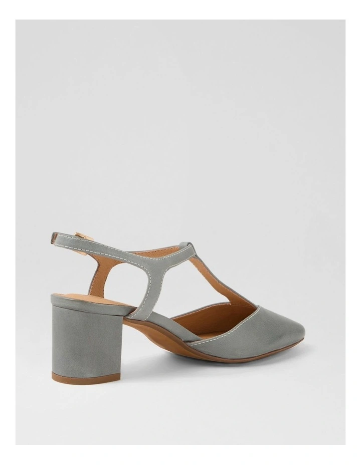 Leonee Sky Leather Heels image 3