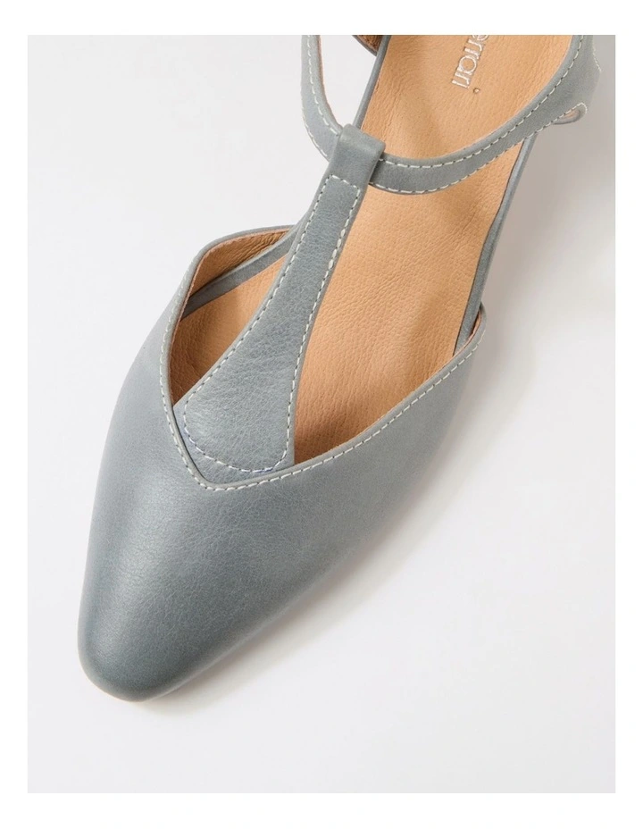 Leonee Sky Leather Heels image 4