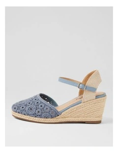 Keight Denim Multi Heels