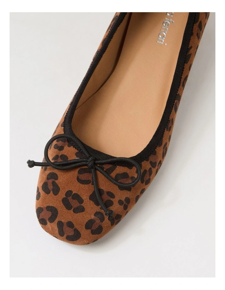 Mallet Leopard Suede Heels image 4