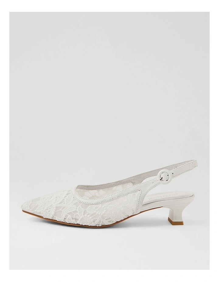 Jaylyn Pearl Braid Leather Heels image 1