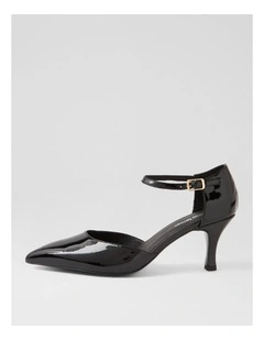 Tizer Black Patent Leather Heels