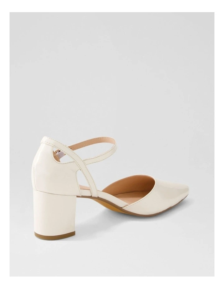 Loctavia Cream Patent Leather Heels image 3