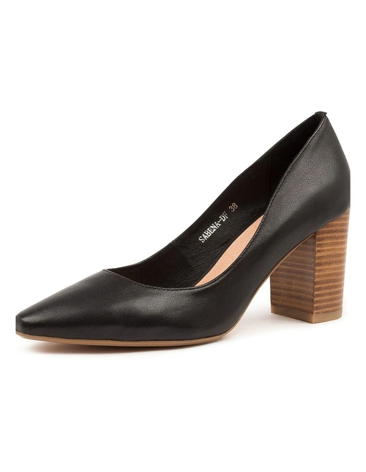 SABENA BLK-NAT HEEL LTHER image 2