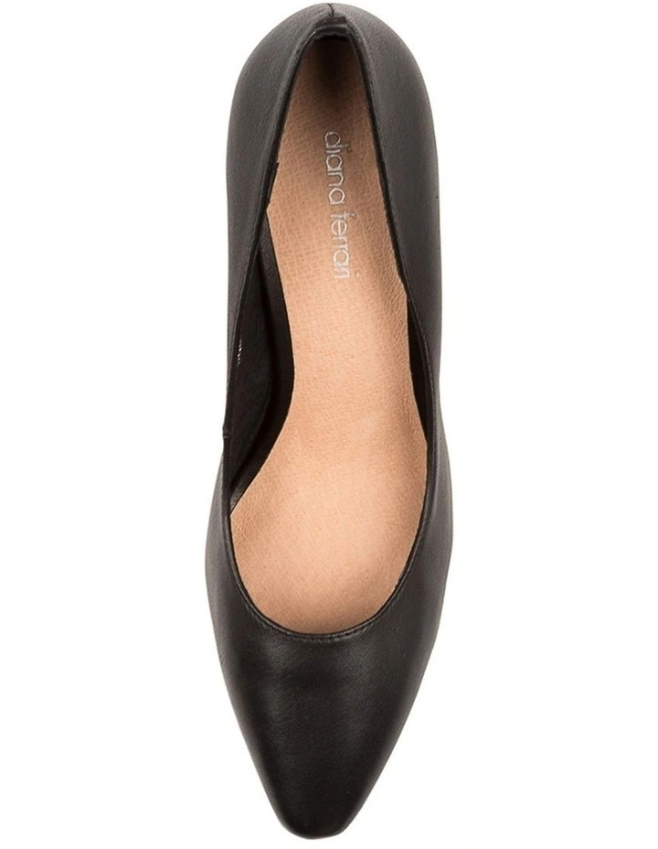 SABENA BLK-NAT HEEL LTHER image 5