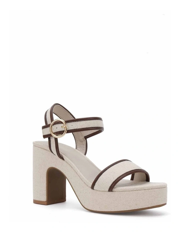 Latata Heels - Linen image 2
