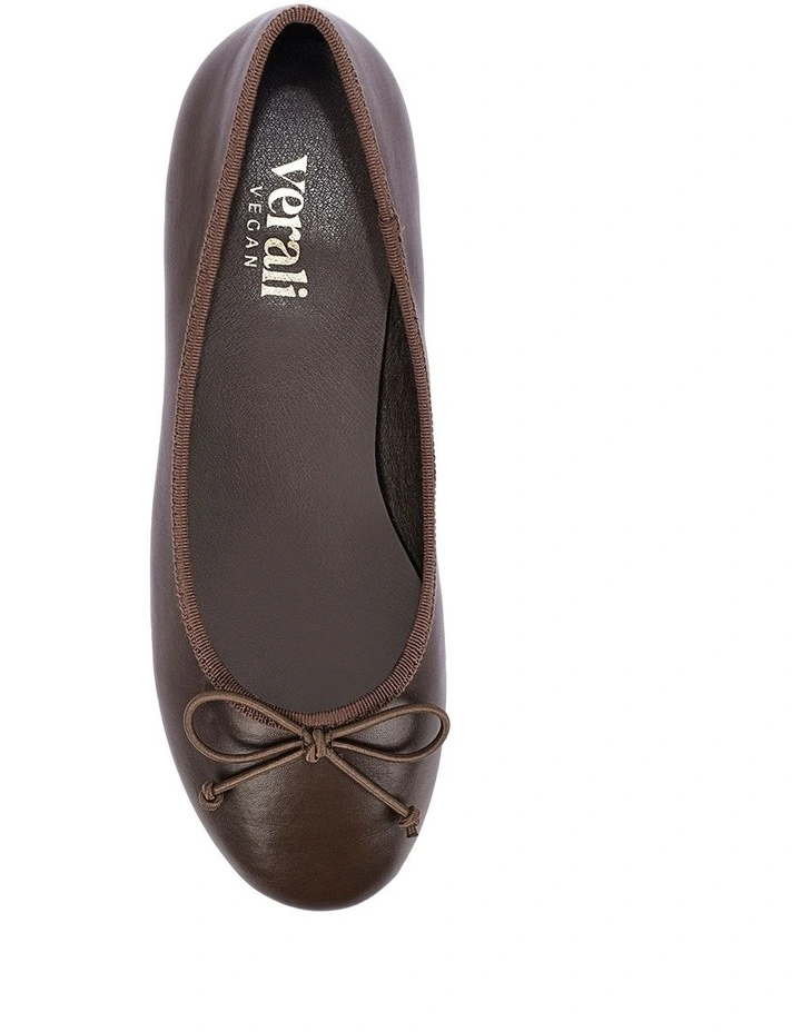 Minnie Ballet Block Heels - Chocolate Brown image 4