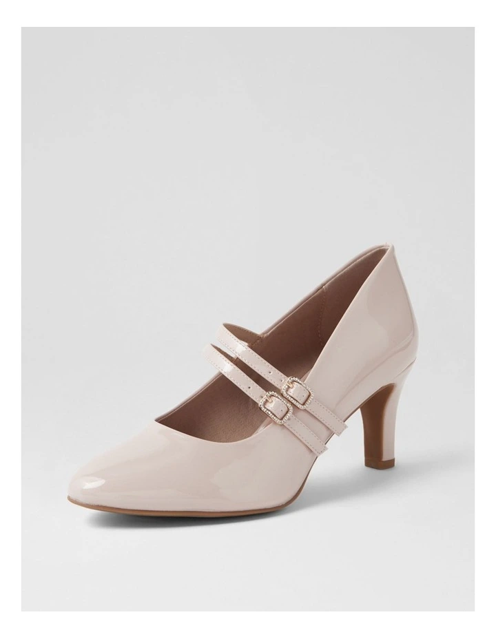 Isola W Nude Patent Pu Heels image 2