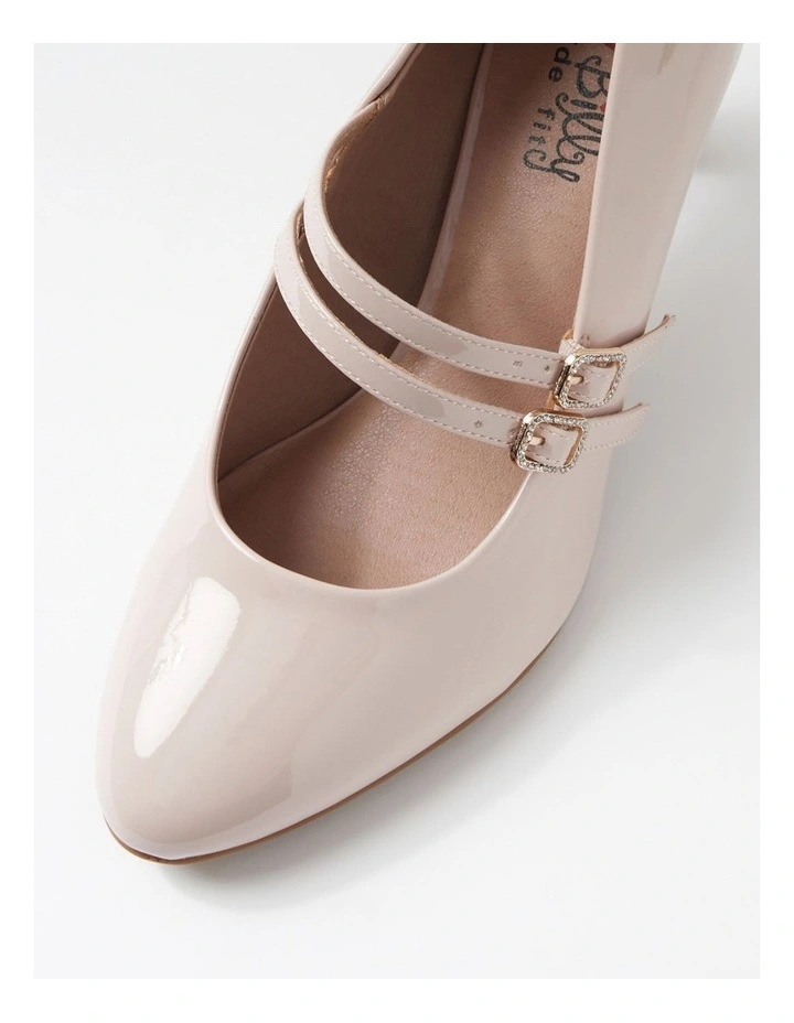 Isola W Nude Patent Pu Heels image 4