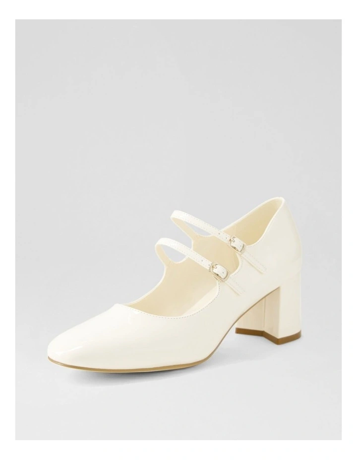Eiko Almond Patent Pu Mary Jane Heels image 2