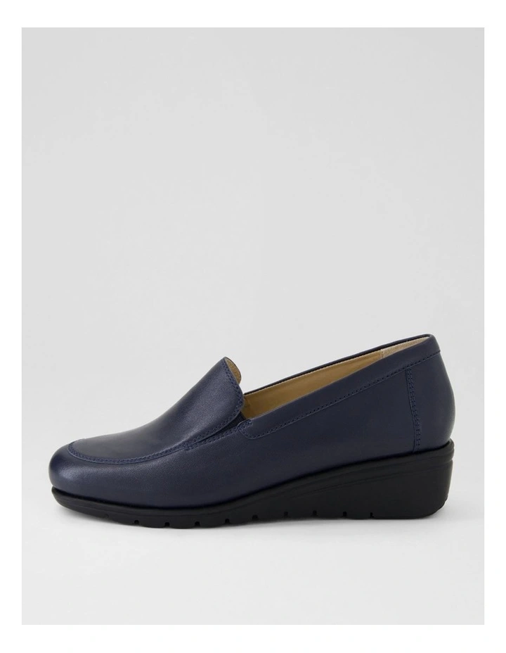 Leilanis Navy Leather Heels image 1
