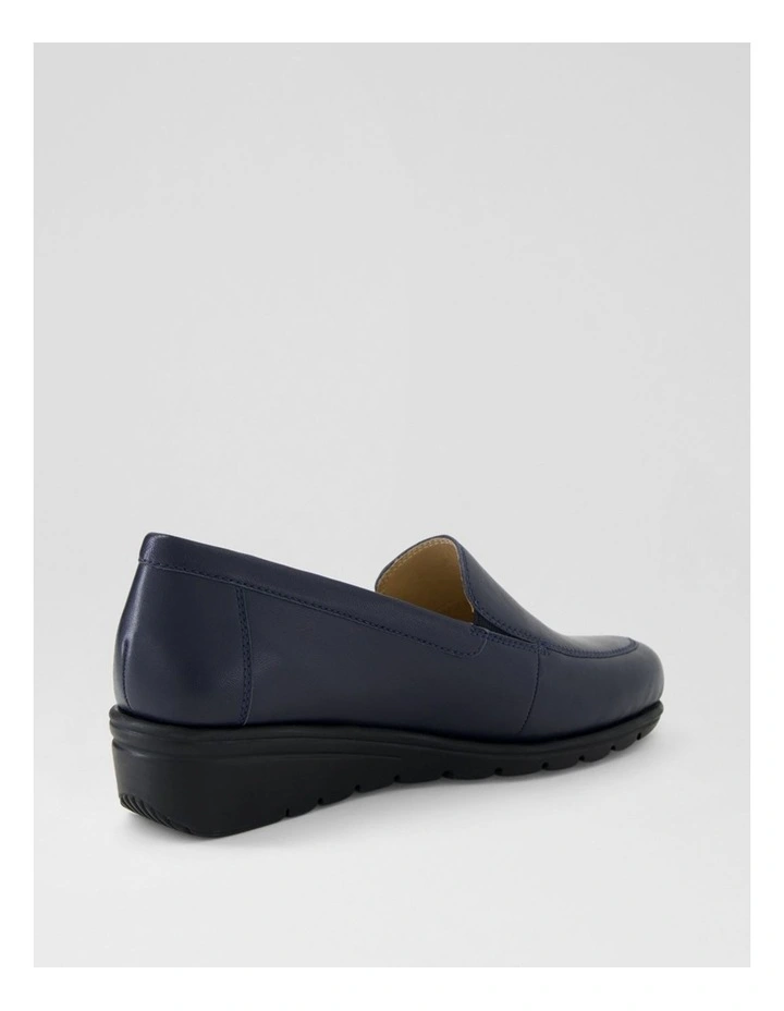 Leilanis Navy Leather Heels image 3