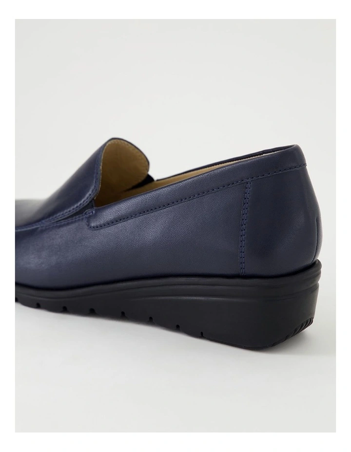 Leilanis Navy Leather Heels image 5