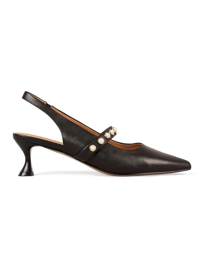 Audrey Kitten Heel - Black image 1